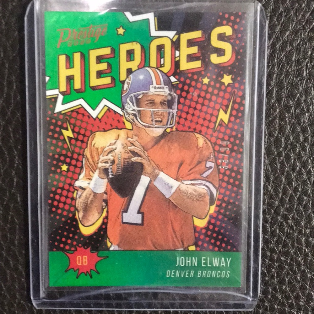 2020 Panini prestige John elway heroes 33/99 MINT